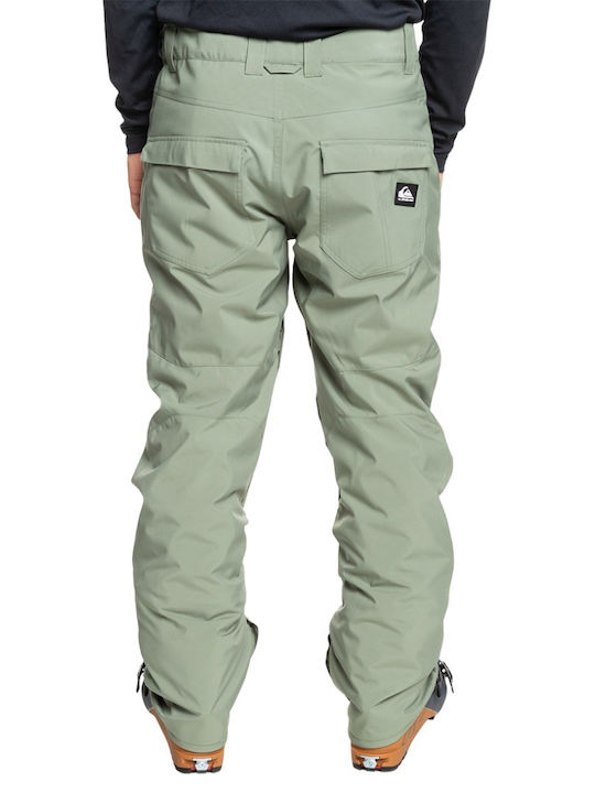 Quiksilver Estate Snow EQYTP03146-GLW0 Men's Trousers for Ski & Snowboard Green