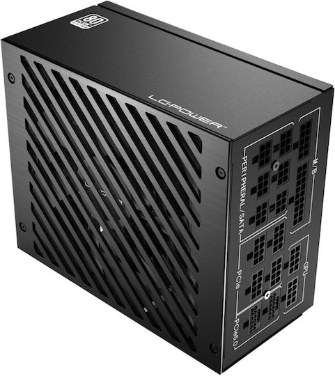 LC-Power LC1000P V3.0 1000W Negru Sursă de Alimentare Calculator Complet modular 80 Plus Platinum