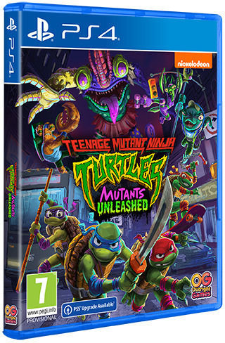 Teenage Mutant Ninja Turtles: Mutants Unleashed PS4 Game