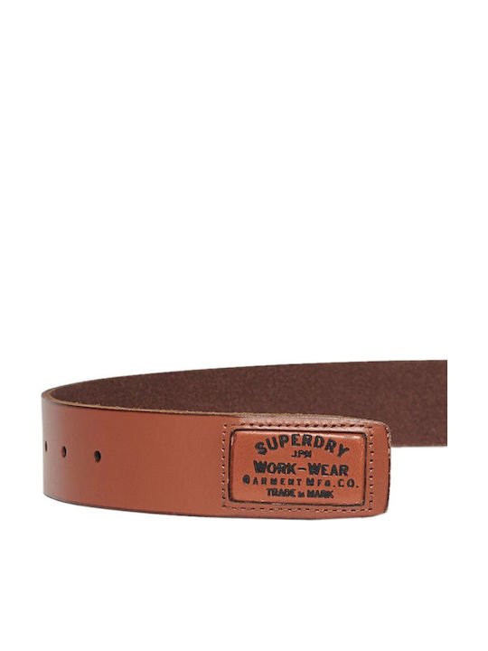 Badgeman Men's Belt Tabac Brown