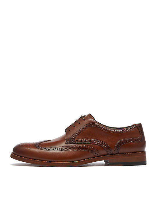 CraftJames Tip Men's Leather Oxfords Tabac Brown