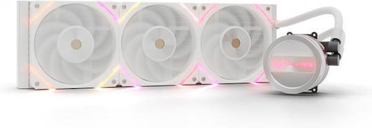 Valkyrie Dragonfang 360 Wasserkühlsysteme AIO CPU mit 3 Lüfterabmessungen 120mm und ARGB Beleuchtung Weiße