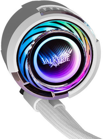 Valkyrie Jarn 360 ARGB Υδρόψυξη AIO CPU με 3 Ανεμιστήρες 120mm Λευκή