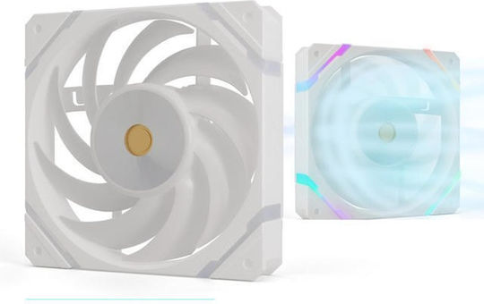Valkyrie Syn 360 ARGB Water Cooling System AIO CPU with 3 120mm White Fans