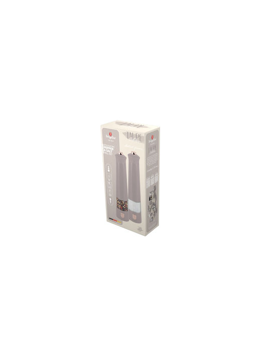 Berlinger Haus BH-9544 Taupe Electric Pepper Salt Mills