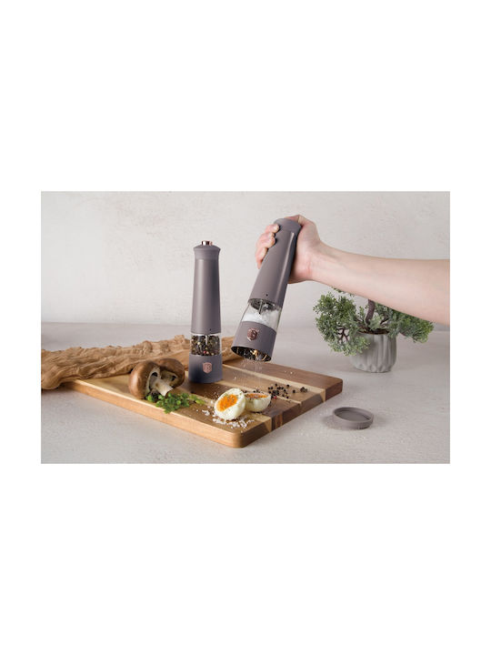 Berlinger Haus BH-9544 Taupe Electric Pepper Salt Mills