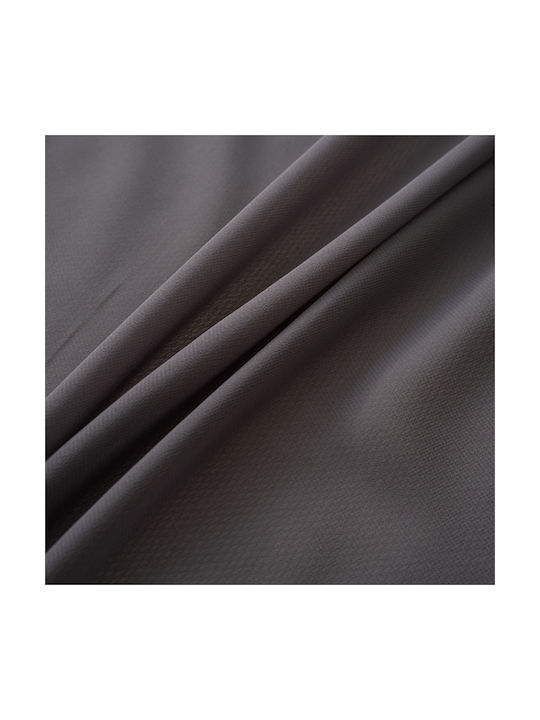 My Home Luxury Window Curtain With Pencil Pleat Gray 200x145cm