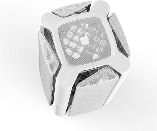 Geometric Future M2 The ARK Gaming Mini tower Carcasă Calculator cu Fereastră Laterală Alb