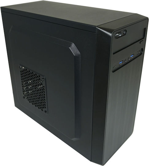 LC-Power 2017MB Micro Tower Κουτί Υπολογιστή Μαύρο