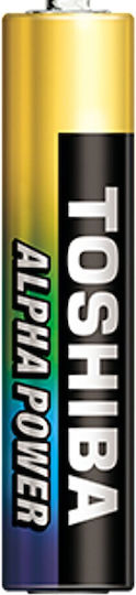 Toshiba Alpha Power Αλκαλικές Μπαταρίες AAA 1.5V 6τμχ