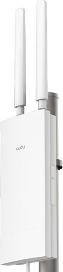 Cudy AP3000 AX3000 Външна Точка за Достъп Wi‑Fi 6 Двулентов (2.4 и 5GHz) за Външен Монтаж