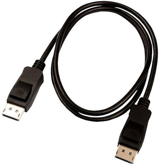 V7 Кабел DisplayPort мъжки - DisplayPort мъжки 1м Черно (V7DPPRO-1M-BLK)