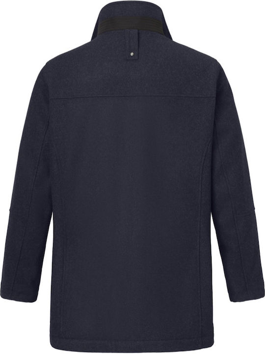 Men's Half Coat Navy Blue