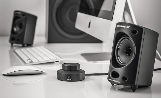 Wavemaster Moody 2.1 Wireless Speakers with Bluetooth 65W Black