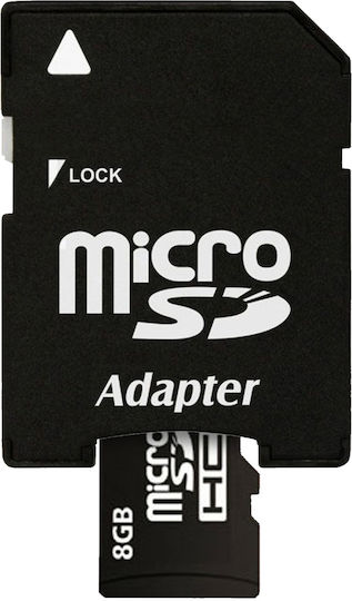 Philips microSDHC 8GB Class 10 High Speed με αντάπτορα