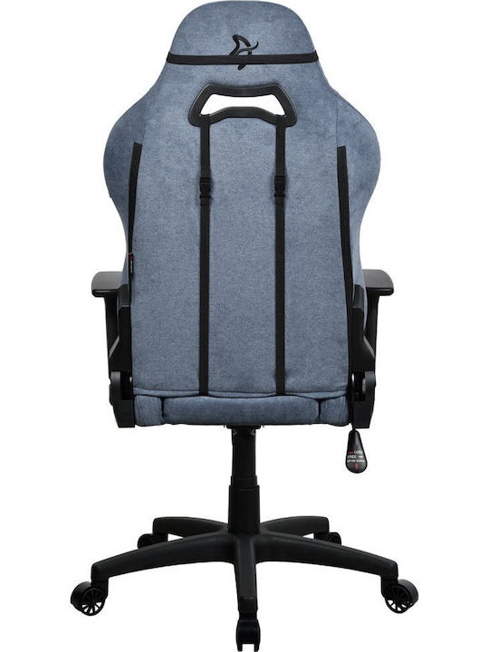 Arozzi Torretta Soft Fabric V2 Υφασμάτινη Καρέκλα Gaming με Ρυθμιζόμενα Μπράτσα Blue