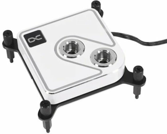 Alphacool Core 1 Aurora CPU Water Block Λευκό