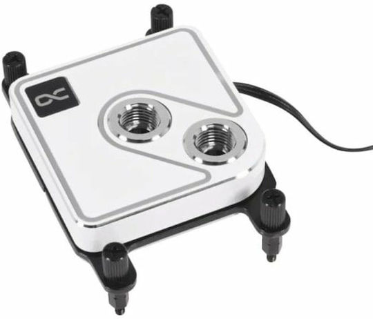 Alphacool Core 1 Aurora CPU Water Block Λευκό