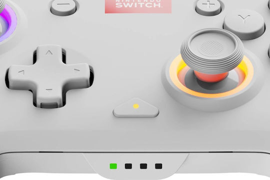 PDP Afterglow Ασύρματο Gamepad για Switch Λευκό