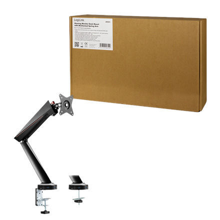 LogiLink Стойка Монитор до 32" с Рамо Черна (BP0091)