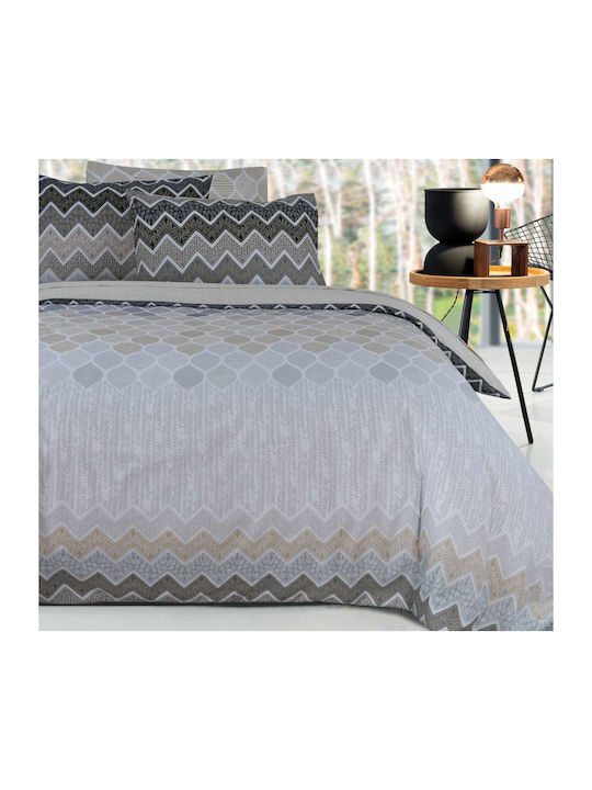 Espree Sheet Sets Queen with Elastic 160x200+35cm. Kiris Beige 4pcs