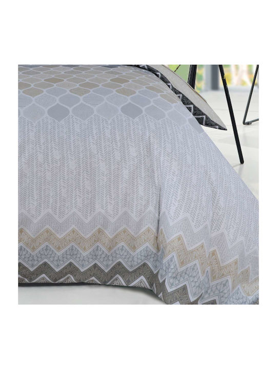 Espree Kiris Σετ Σεντόνια Διπλά 200x270εκ. Beige (4τμχ)