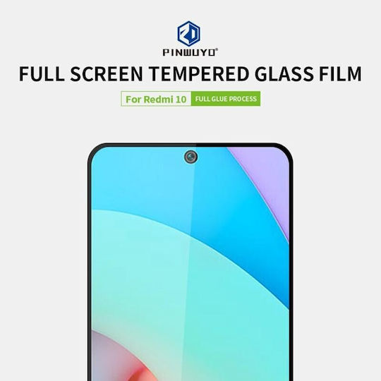 Sticlă Temperată Transparentă Pinwuyo 9h Ecran Complet pentru Xiaomi Redmi 10