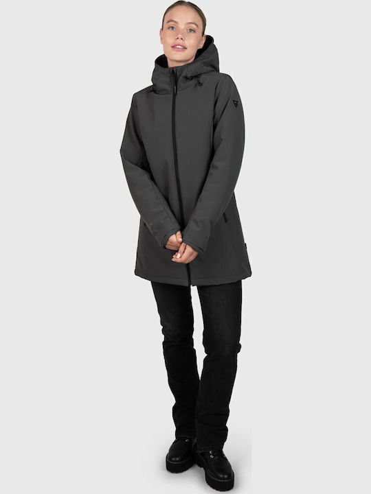 Brunotti Melle 2422180111-6994 Jachetă Soft Shell Pentru Femei De Ski Și Snowboard Verde