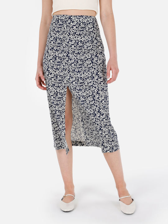 Midi Φούστα Navy Blue