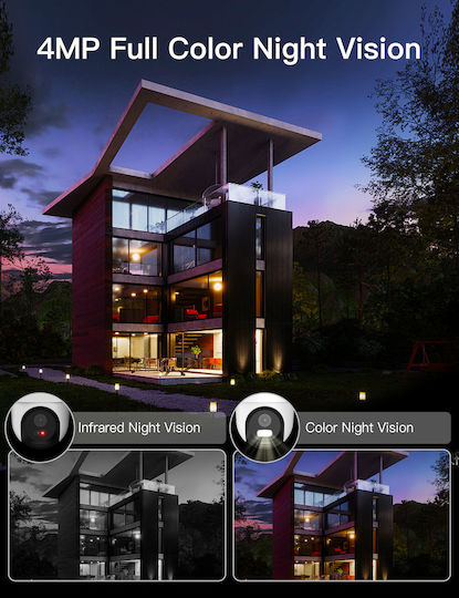 Arenti AREOP1 IP Κάμερα Παρακολούθησης Wi-Fi Full HD+ 4MP Αδιάβροχη με Αμφίδρομη Επικοινωνία