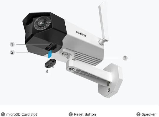 Reolink Duo Series IP Dual Κάμερα Παρακολούθησης Wi-Fi 4K Αδιάβροχη με Αμφίδρομη Επικοινωνία
