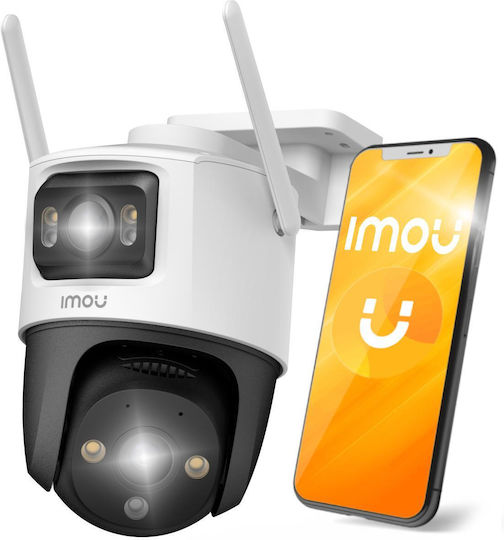 Imou Cruiser Dual IP Surveillance Camera Wi-Fi Full HD+ 5MP Waterproof with Two-Way Communication and Lens 3.6mm