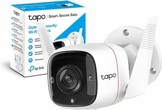 TP-LINK Tapo C310 v3 IP Cameră de Supraveghere Wi-Fi Full HD+ 3MP Rezistentă la apă cu Comunicare Bidirecțională și Lentilă 4mm