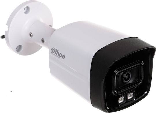 Dahua HAC-HFW1239TLM-A-LED-S2 CCTV Κάμερα Παρακολούθησης Full HD 1080p Αδιάβροχη με Μικρόφωνο και Φακό 3.6mm