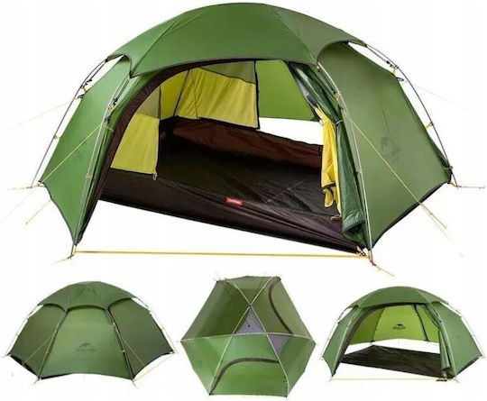 Naturehike Cloud Peak 2 Winter Camping Tent Green for 2 People 72x72x105cm