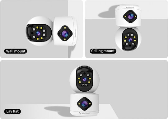 Vstarcam C992DR IP Камера за наблюдение Wi-Fi Full HD 1080p с Високоговорител