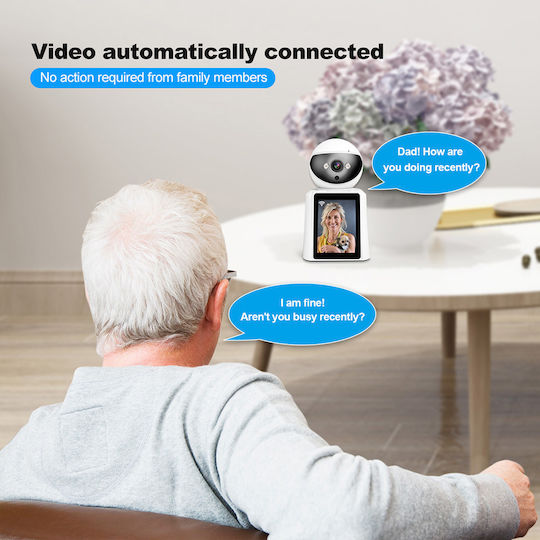 Sricam Srihome SH053 IP Κάμερα Παρακολούθησης Wi-Fi Full HD 1080p με Αμφίδρομη Επικοινωνία και Φακό 2.8mm Κατάλληλη για Πρίζες Τύπου Αμερικής
