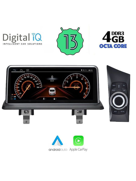 Digital IQ Car Audio System for BMW Series 1 2004-2008 (Bluetooth/USB/WiFi/GPS/Apple-Carplay/Android-Auto) with Touch Screen 10.25"