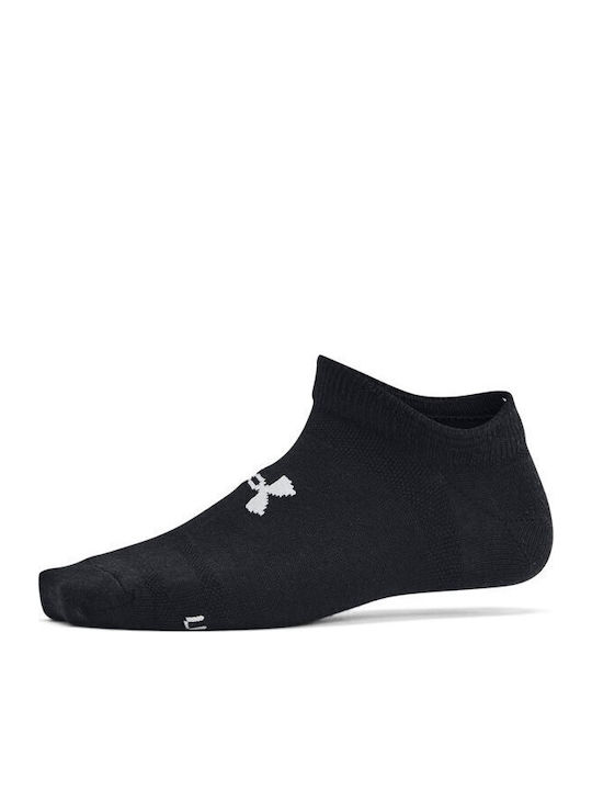 Under Armour Παιδικές Κάλτσες Essential No Show Black, Halo Gray 6 Ζευγάρια