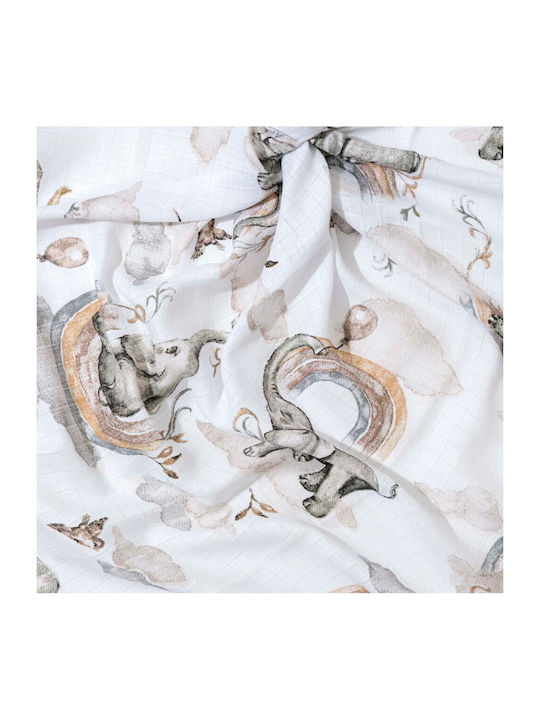 Jukki Muslin Changing Pad 70x80cm.