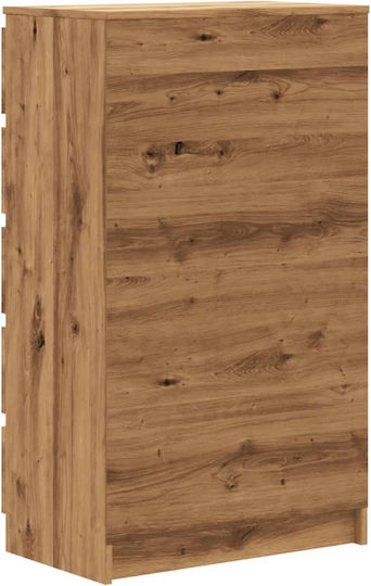 Συρταριέρα Κρεβατοκάμαρας Ξύλινη Καφέ 60x36x103εκ.
