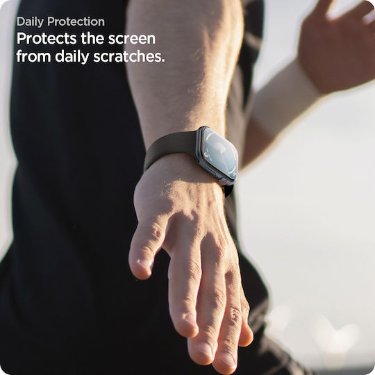Spigen Elite Shield Ez Fit 2-Pack Apple Watch 10 46 Mm Transparent Afl08579