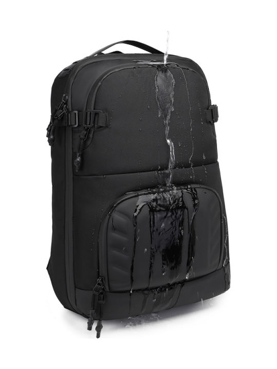 Ozuko Backpack Αδιάβροχο Μαύρο