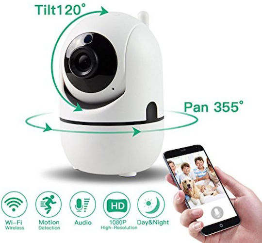 IP Κάμερα Παρακολούθησης Wi-Fi HD 720P με Φακό 3.6mm