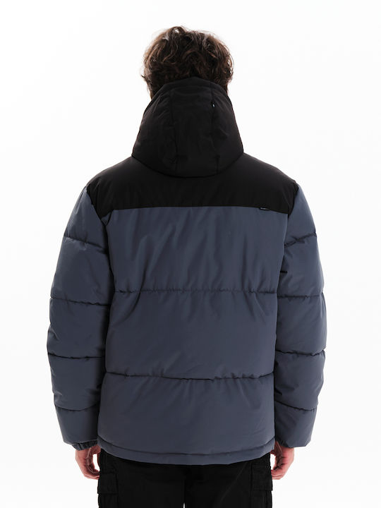 Winter Jacket Puffer Waterproof and Windproof Blue