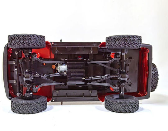 Wpl C54-1 Toyota Land Cruiser Lc80 4WD Hochgelegt 1/14 2.4g 4wd RTR Proportionale Steuerung Rot