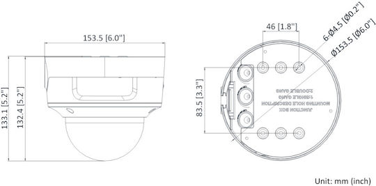 Hikvision DS-2CD2746G2-IZS(C) IP Surveillance Camera Full HD+ 4MP Waterproof with Lens 2.8-12mm