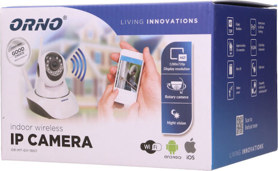Orno OR-MT-GV-1807 IP Überwachungskamera Wi-Fi HD 720P