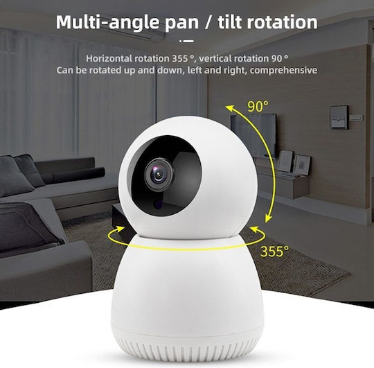 Denver IIC-215 IP Überwachungskamera Wi-Fi Full HD 1080p mit Zwei-Wege-Kommunikation