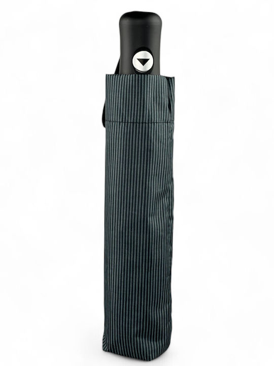 Iris Windproof Automatic Umbrella Compact Gray